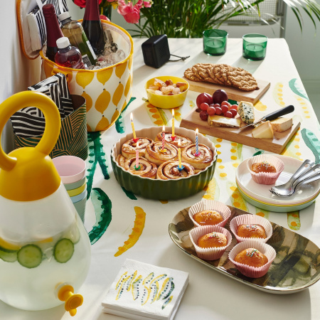 70570983 Формочка для выпечки, розовый, 65 шт.