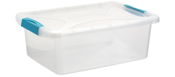 10291000 Контейнер с крышкой для хранения, разноцветный, 10л