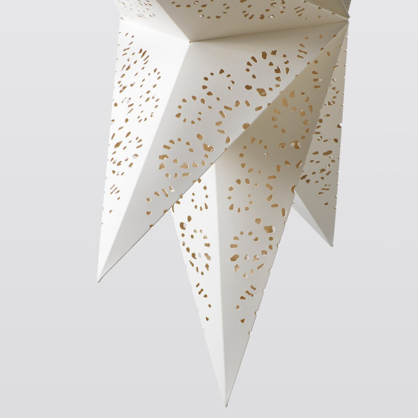 60600985 Абажур, кружево/белый, 90 см