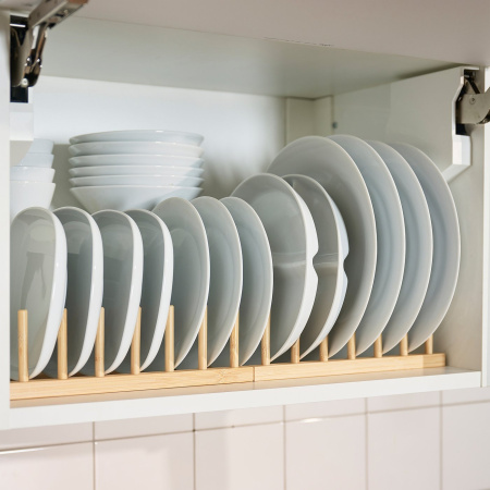 90322360 Подставка для тарелок, бамбук