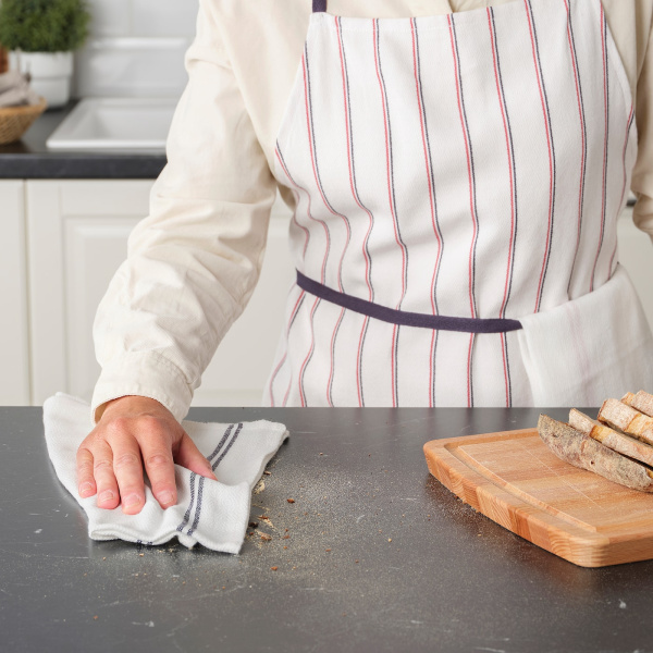 80484008 Полотенце кухонное, синий, 45x60 см