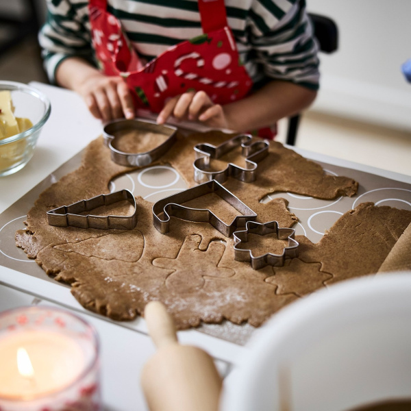 40603555 Формочки для печенья, 5 шт, разные формы нержавеющ сталь