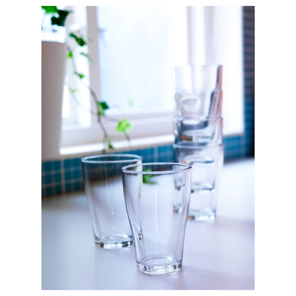 90396252 Стакан, прозрачное стекло, 30 сл, 6 шт