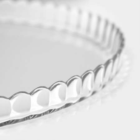 50033801 Блюдо сервировочное, прозрачный, 28 см