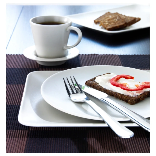 70423968 Тарелка, бежевый, 30x20 см