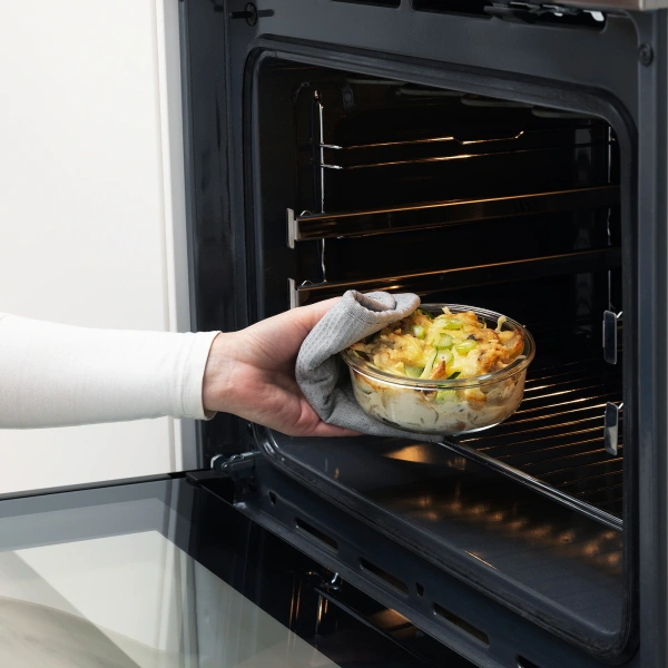 00359193 Контейнер для продуктов, круглой формы/стекло, 400 мл