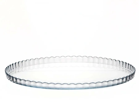 1113901 Блюдо сервировочное, прозрачный, 32 см