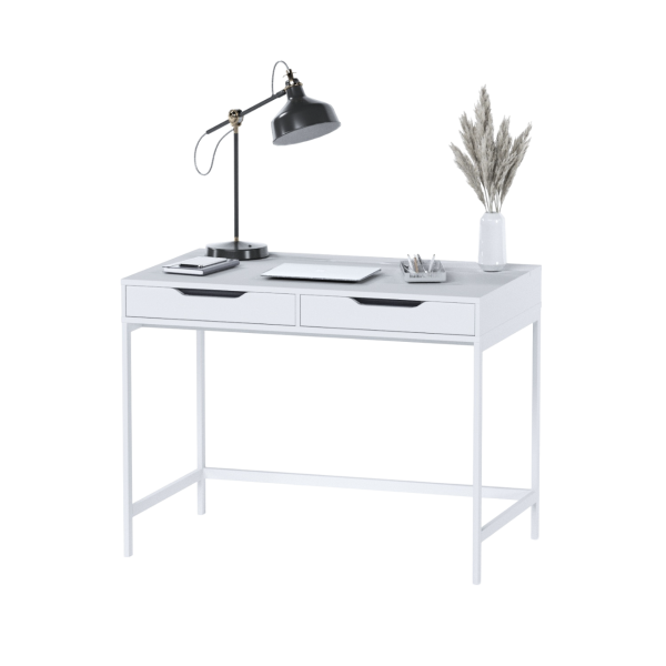 01446 Стол письменный, белый, 100x48x76 см