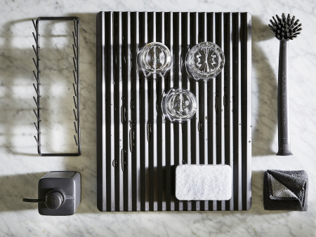 70387258 Держатель для тарелок, черный