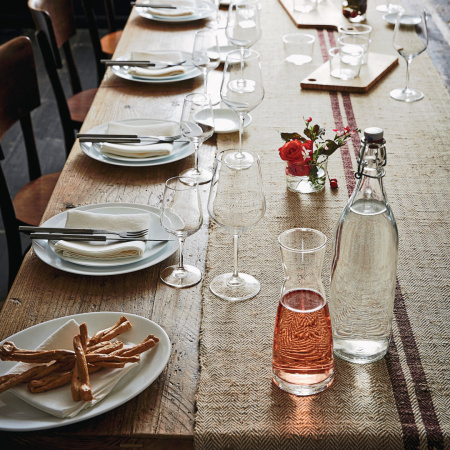 666260 Бутылка с бугельным замком, прозрачное стекло, 1 л