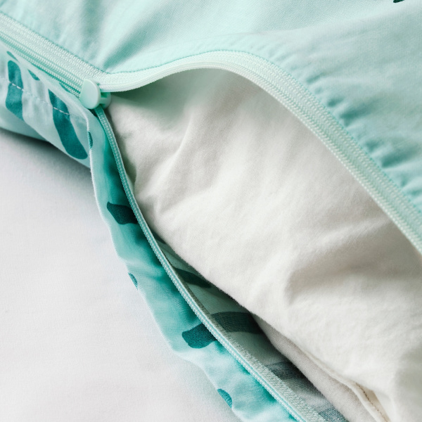 10455721 Пододеяльник и наволочка, медведь бирюзовый, 150x200/50x70 см