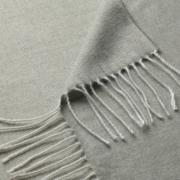 00513613 Плед,  серо-зеленый, 120x160 см