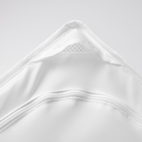 60591047 Ящик для белья,  белый, 43x53x19 см