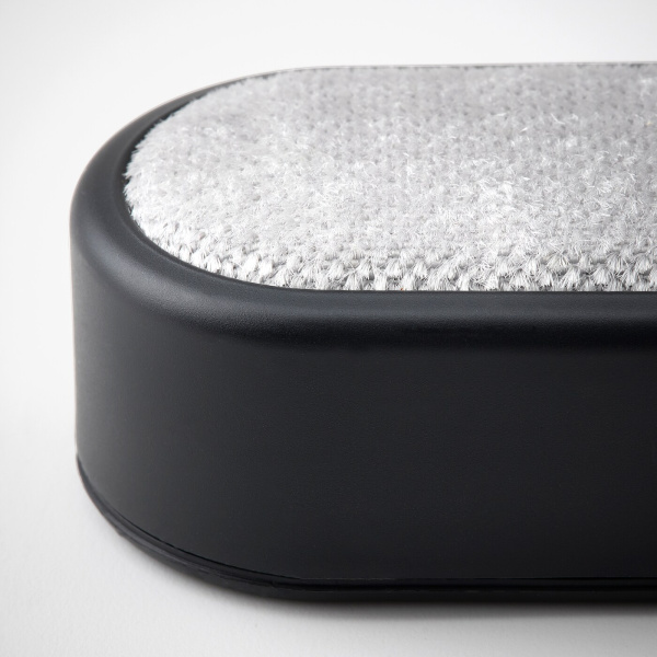 20528388 Щетка для одежды, черный/светло-серый,12x6x4см