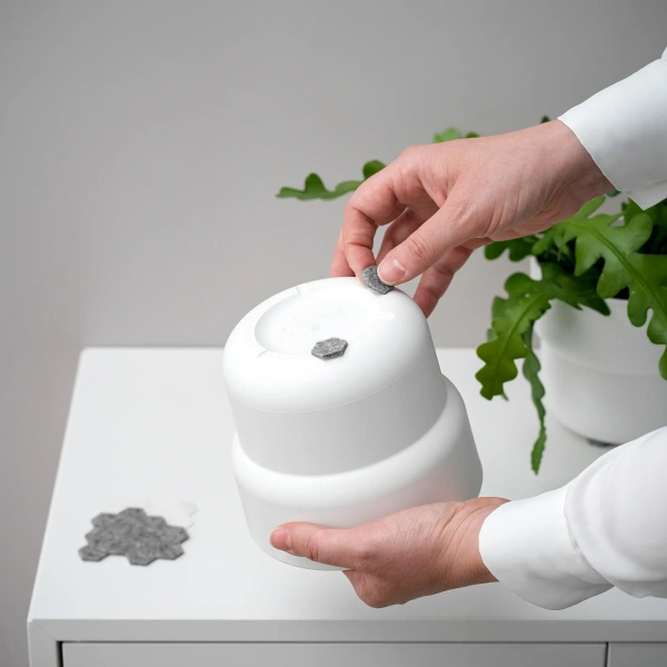 00431151 Наклейки на мебельные ножки, 20 шт, серый