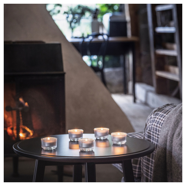 00502474 Свеча греющая ароматическая, костер/серый, 3,5 часа, 30 шт.