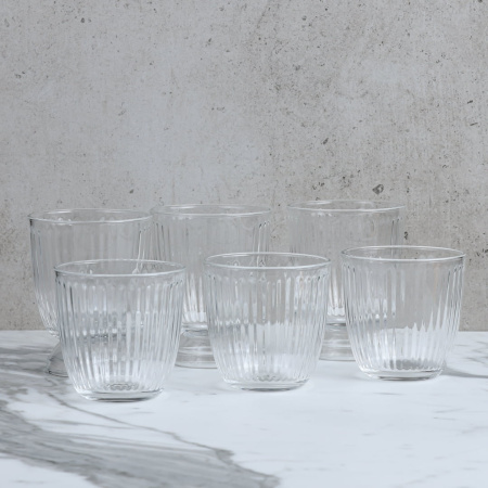 580500-6 Набор стаканов, прозрачное стекло, 290 мл, 6 шт