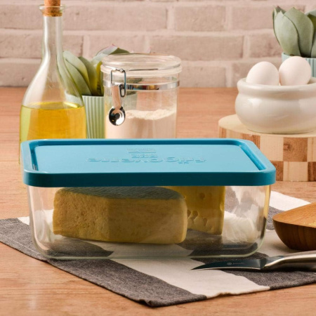 390210 Набор контейнеров для продуктов, прямоугольной формы/стекло, 3 шт (21x13 см, 10x7 см, 10x10 см)