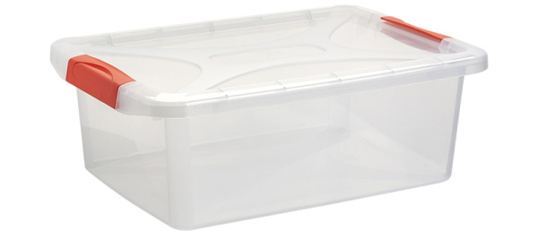 10291000 Контейнер с крышкой для хранения, разноцветный, 10л