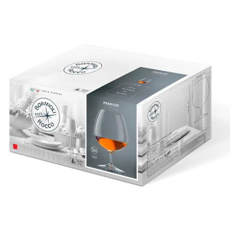 170071-1 Бокал для коньяка, прозрачное стекло, 645 мл