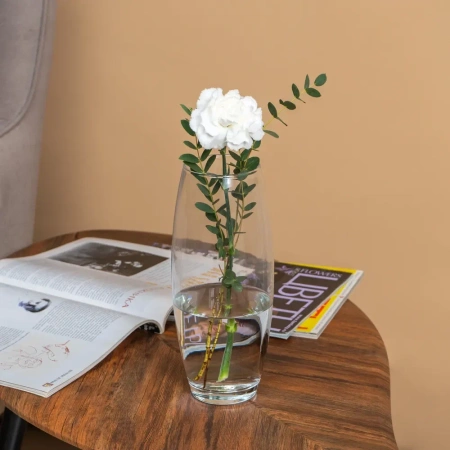 50019190 Ваза, прозрачный, 26 см