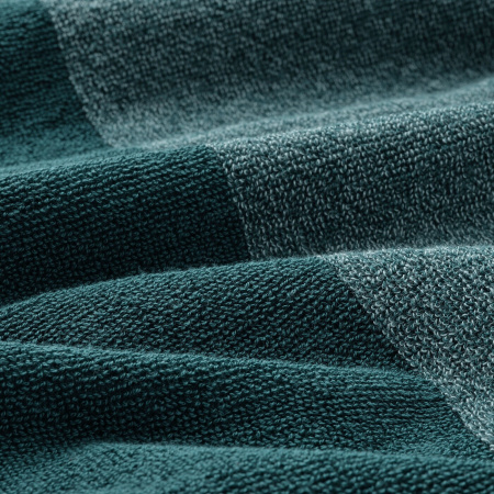 70491844 Полотенце, бирюзовый / меланж, 50x100 см