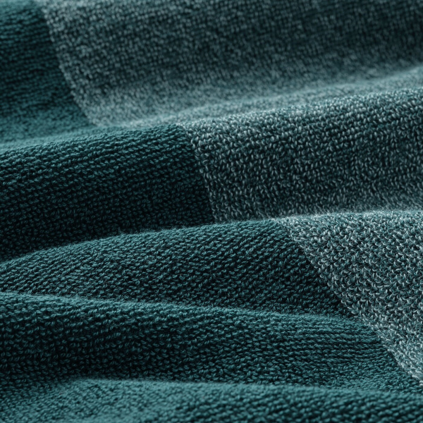 70491844 Полотенце, бирюзовый / меланж, 50x100 см