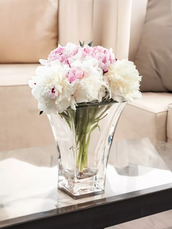 50080768 Ваза, прозрачный, 14 см