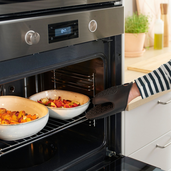 20587882 Варежка-прихватка, силикон/темно-серый