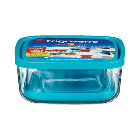 388550 Набор контейнеров для продуктов, квадратной формы/стекло 3 шт. (15х15 см, 19х19 см, 22х22 см)