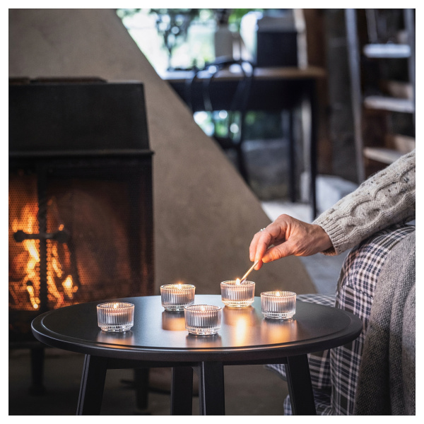 00502474 Свеча греющая ароматическая, костер/серый, 3,5 часа, 30 шт.