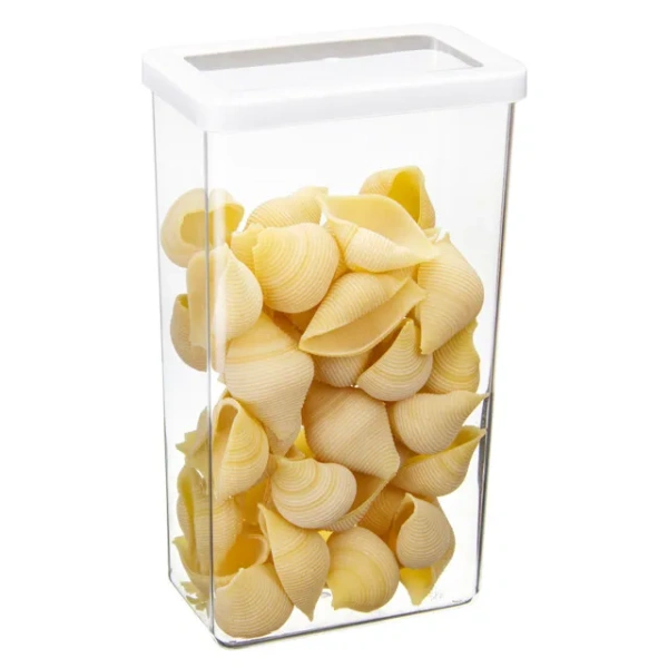 12990000 Контейнер+крышка д/сухих продуктов, прозрачный/белый, 3,2 л