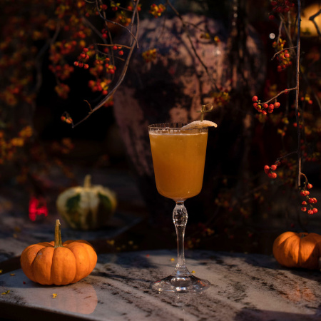 122129-4 Набор бокалов для коктейля, прозрачное стекло, 250 мл, 4 шт