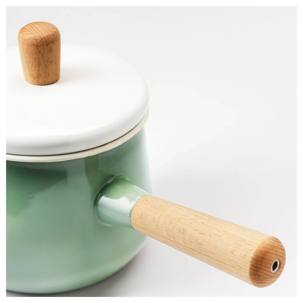 70375632 Ковш с крышкой, зеленый, 1.5 л