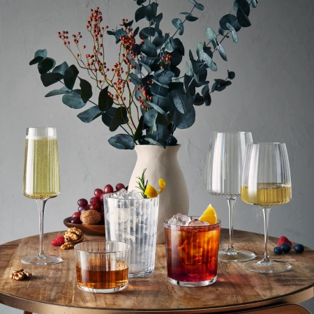 349788-4 Набор бокалов для вина, прозрачное стекло, 535 мл, 4 шт