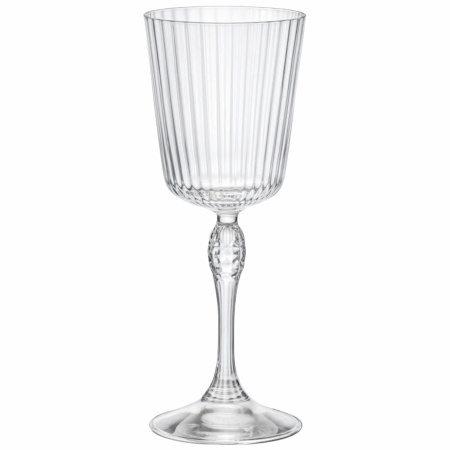 122129-4 Набор бокалов для коктейля, прозрачное стекло, 250 мл, 4 шт