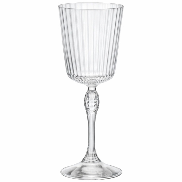 122129-4 Набор бокалов для коктейля, прозрачное стекло, 250 мл, 4 шт