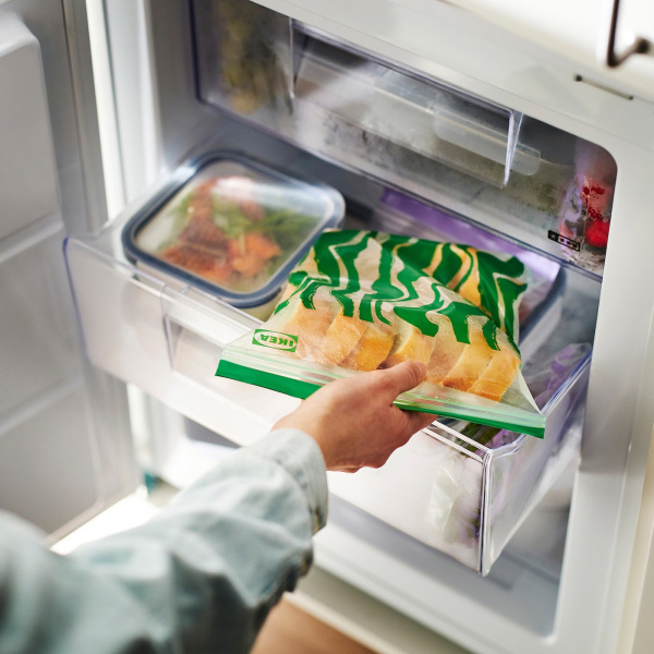 70579912 Пакет закрывающийся, сиреневый, 1 л, 20 шт.