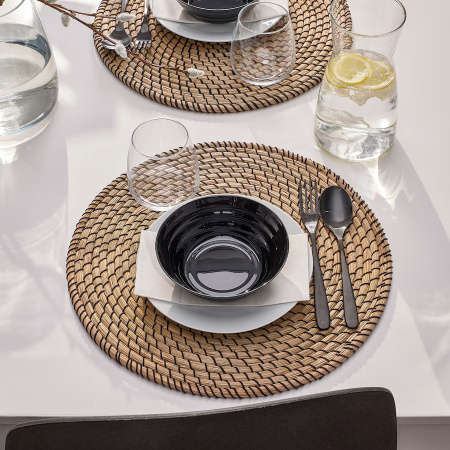 10563693 Миска, черный, 14 см