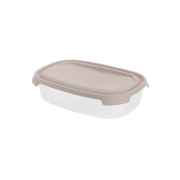 P1FP005 Контейнер пластиковый с крышкой, разноцветный, 1 л