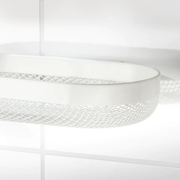 40515634 Настенный модуль для хранения, белый, 20x11x3 см