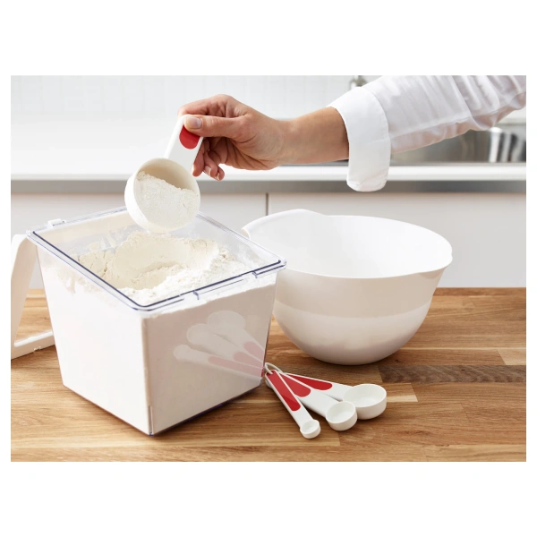 80373166 Мерные емкости, 4 штуки, красный/белый/черный