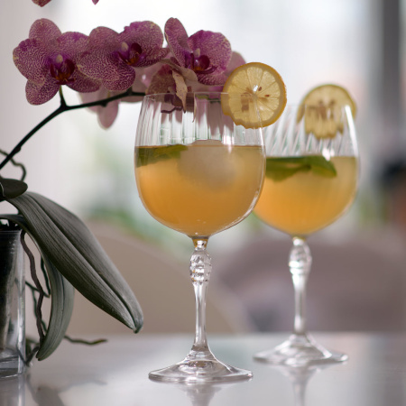 122128-4 Набор бокалов для коктейля (Джин-Тоник), прозрачное стекло, 740 мл, 4 шт