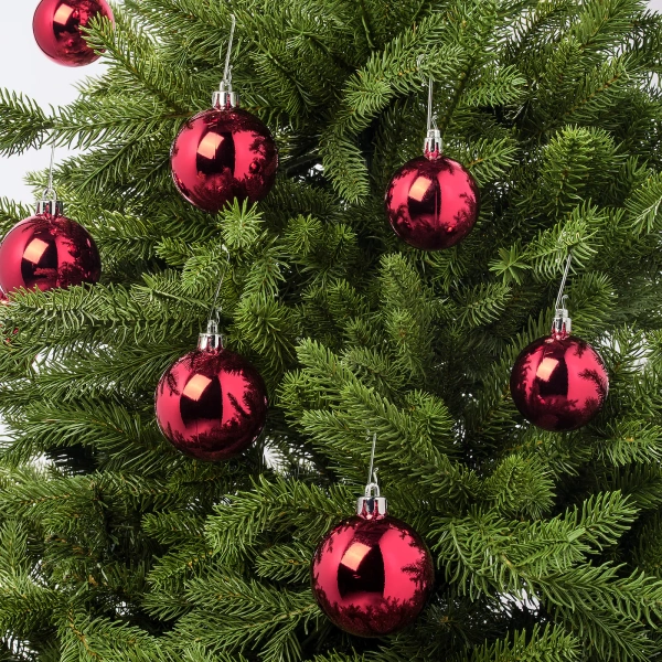 20495364 Украшение «шар», набор 42 шт., красный