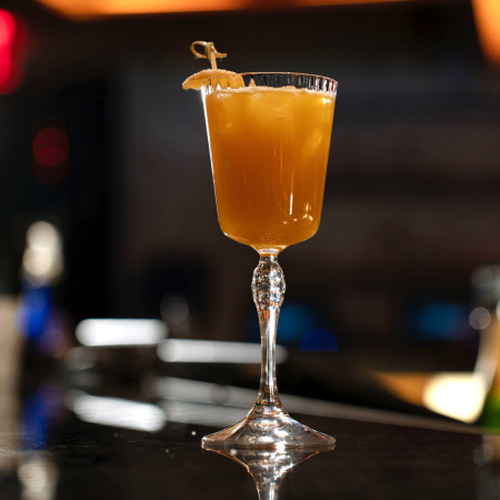 122129-4 Набор бокалов для коктейля, прозрачное стекло, 250 мл, 4 шт