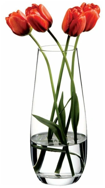 50048449 Ваза, прозрачный, 26 см