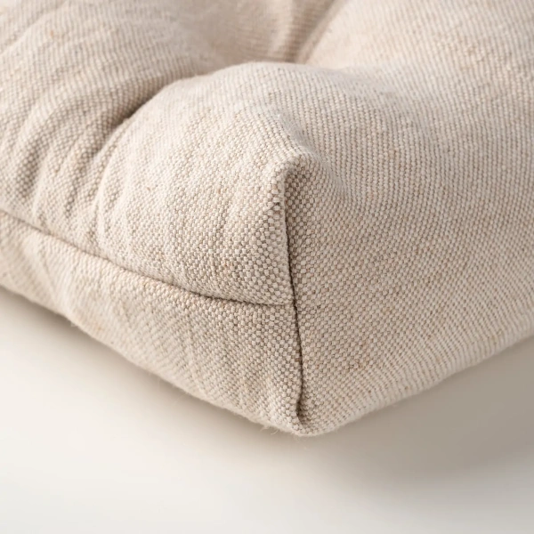 80482820 Подушка на стул, натуральный, 40/35x38x7 см