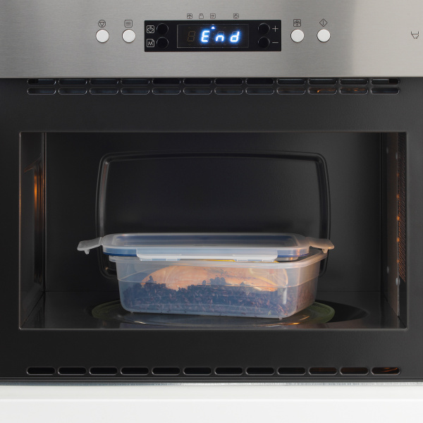 19269079 Контейнер для продуктов с крышкой, прямоуголный / пластик, 1 л