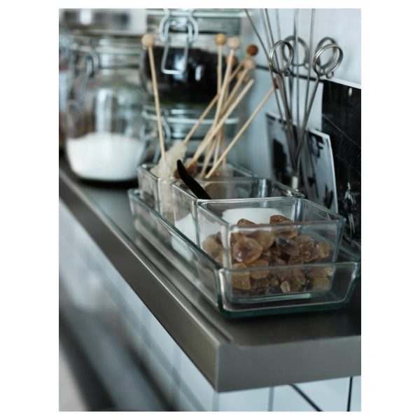 40372159 Форма/блюдо д/дхвк, 4 шт, прозрачное стекло