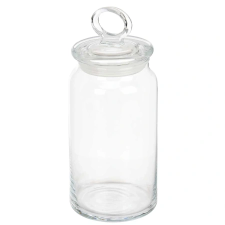 50072571 Банка с крышкой, прозрачное стекло, 1130 мл